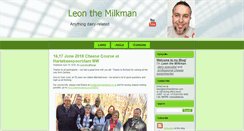 Desktop Screenshot of leonthemilkman.com